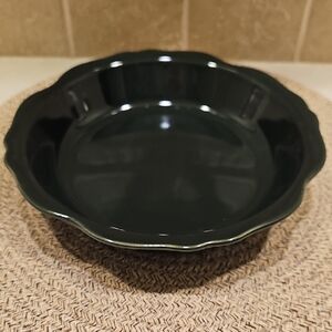 New 8" Hearth And Hand With Magnolia Elegant Dark Green Grain/Pasta Bowl